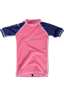 Bi-color - lycra korte mouw upf 50 surf kind