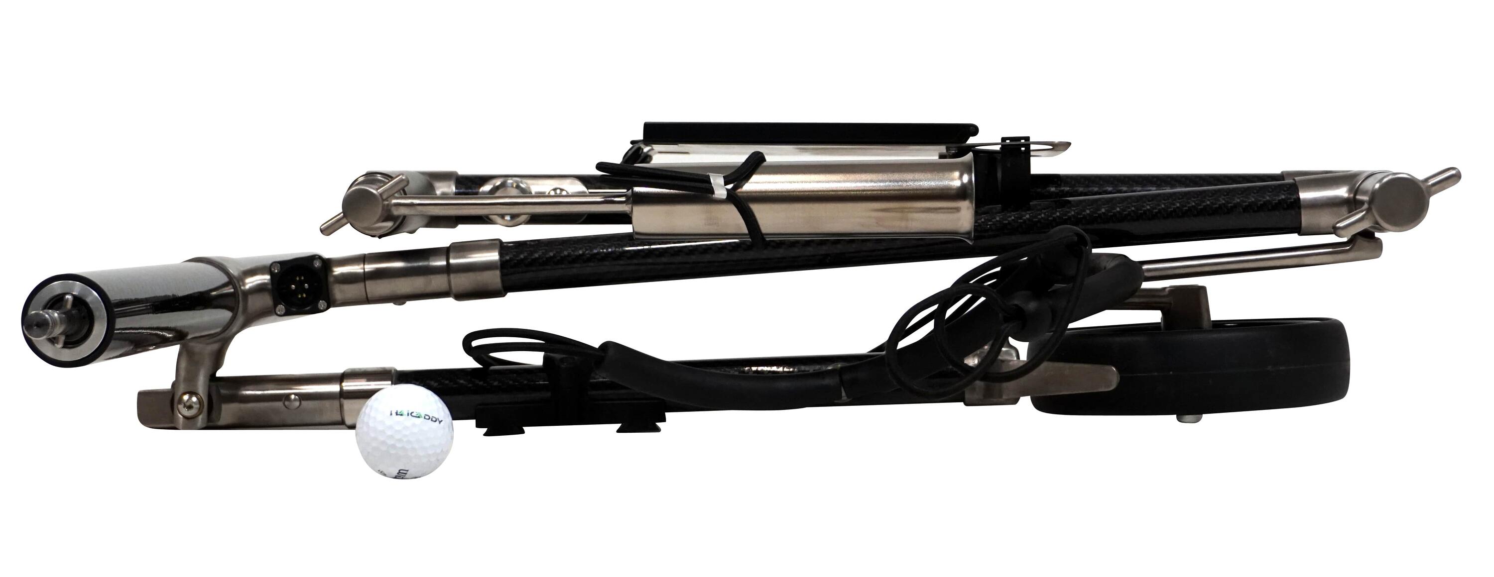 Tour Made Haicaddy® HC9TiC Titanium Carbon Elektrische Golftrolley 5/7