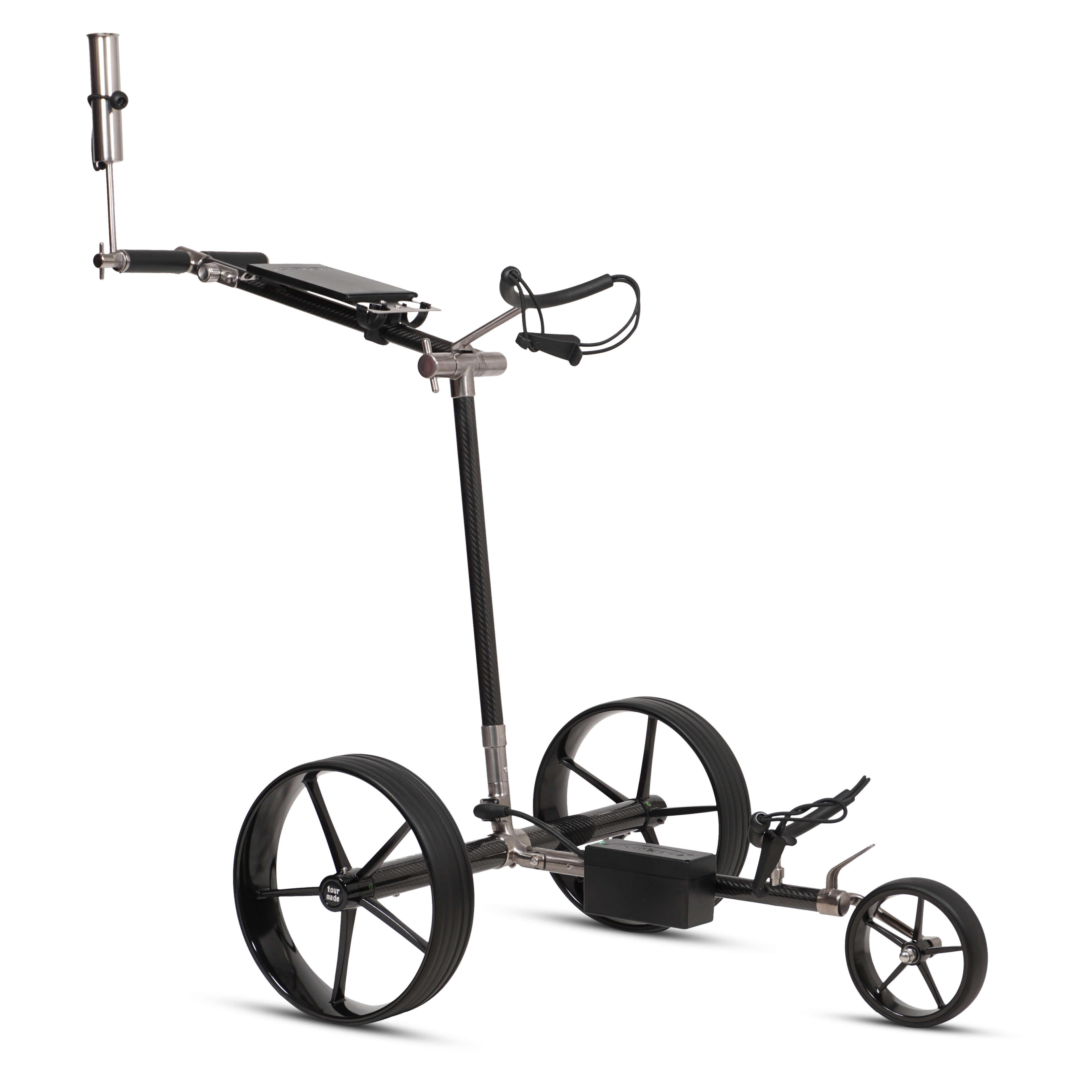 Haicaddy - Tour Made Haicaddy® Hc9tic Titan Carbon Chariot De Golf Électrique - Chariot De Golf - Noir - No Size - Decathlon