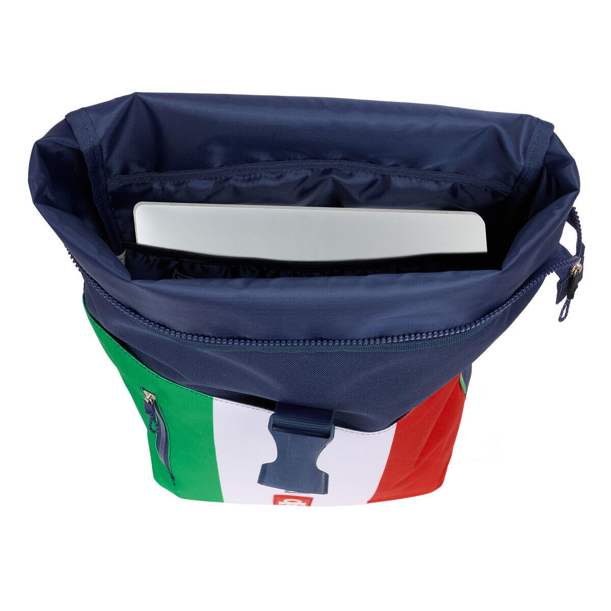 Zaino per Portatile Benetton Flag Blu Marino 2/5