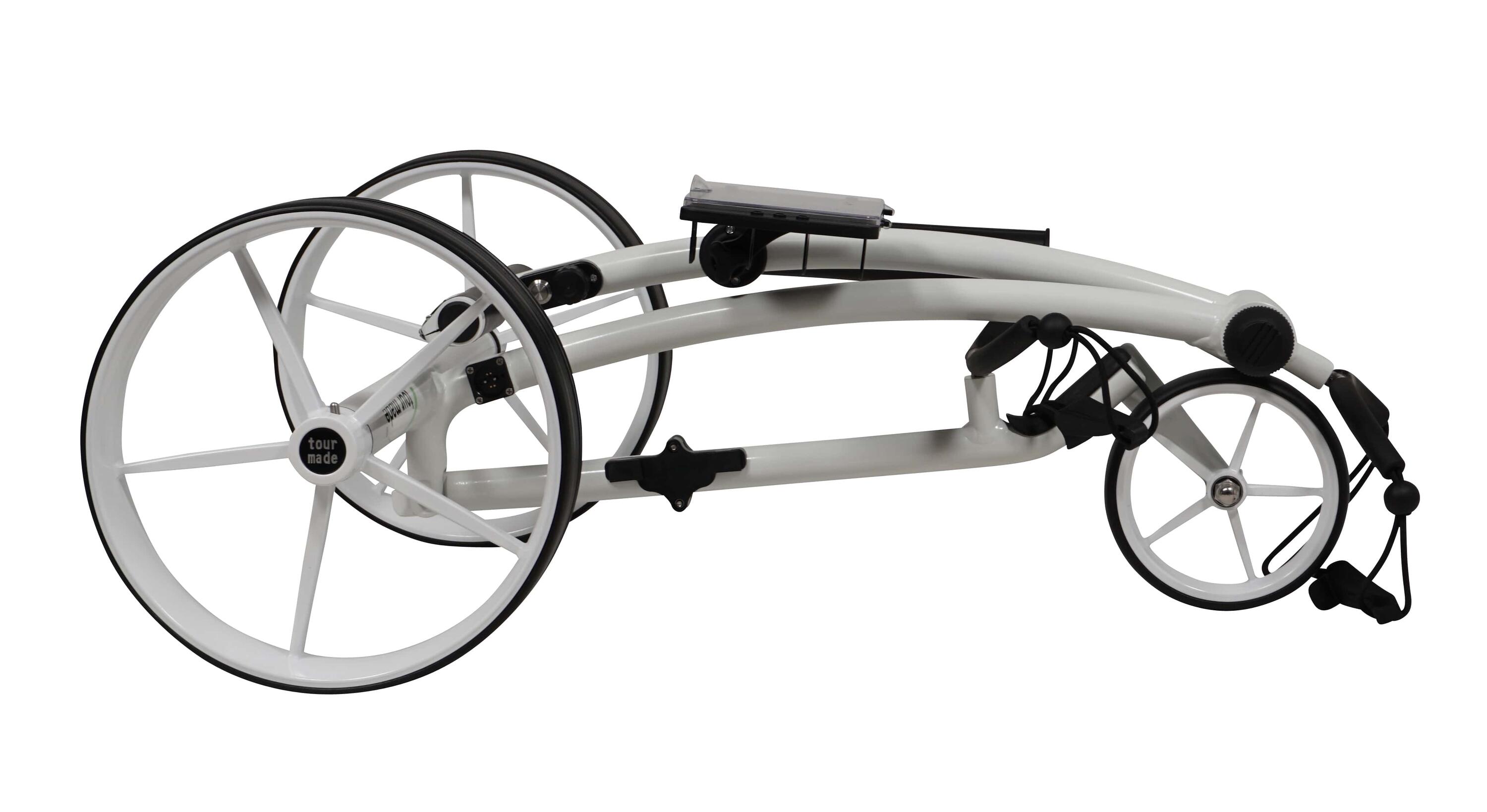 Tour Made RT-670S elektrische golftrolley frame wit 6/7