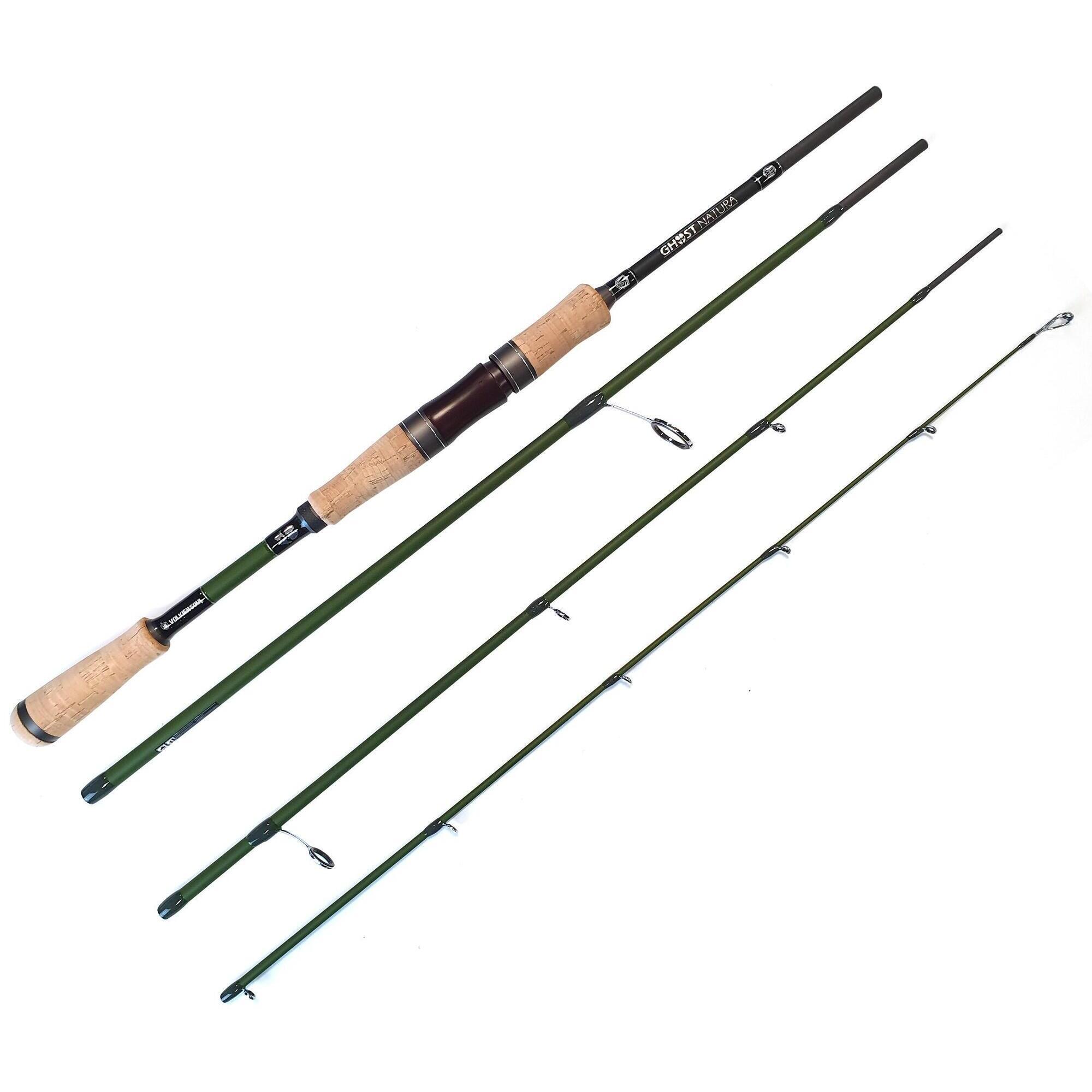 Volkien Soul - Cannes Peche Aux Leurres Ghost Natura Stream Packer 711 Ml - Canne - Vert - 240 Cm - Decathlon