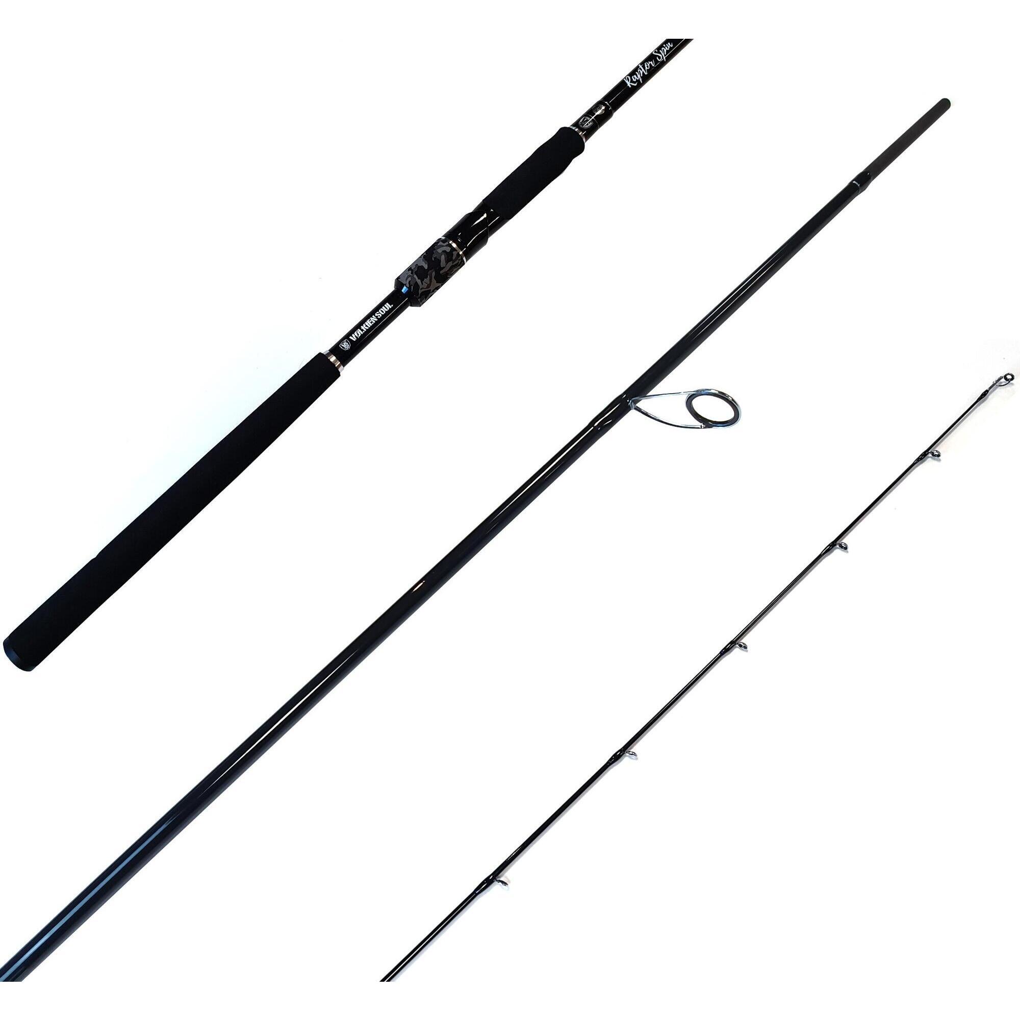 Volkien Soul - Cannes Peche Aux Leurres Raptor 910 H Spinning - Canne - Noir - 300 Cm - Decathlon