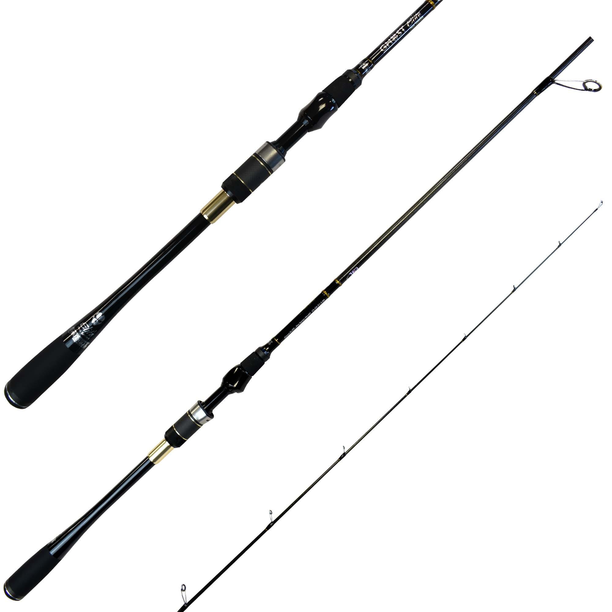 Volkien Soul - Cannes Peche Aux Leurres Ghost Elite Spinning F1 66 Ul - 2pc - Canne - Jaune|noir - 198 Cm - Decathlon