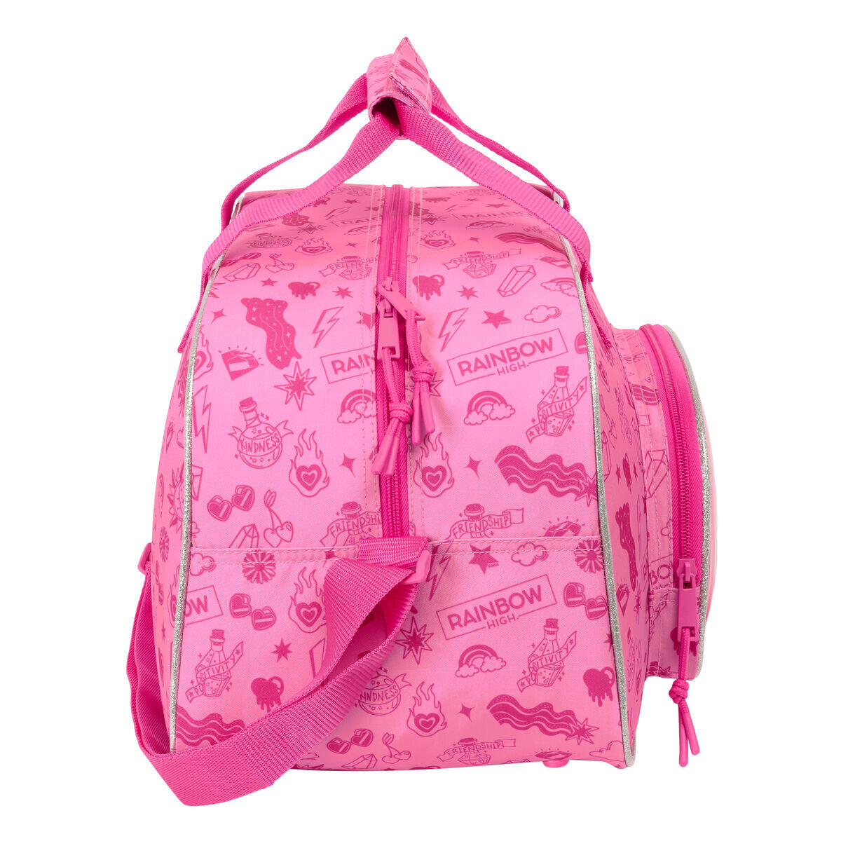 Borsa da Palestra Rainbow High Shine Multicolore 2/3
