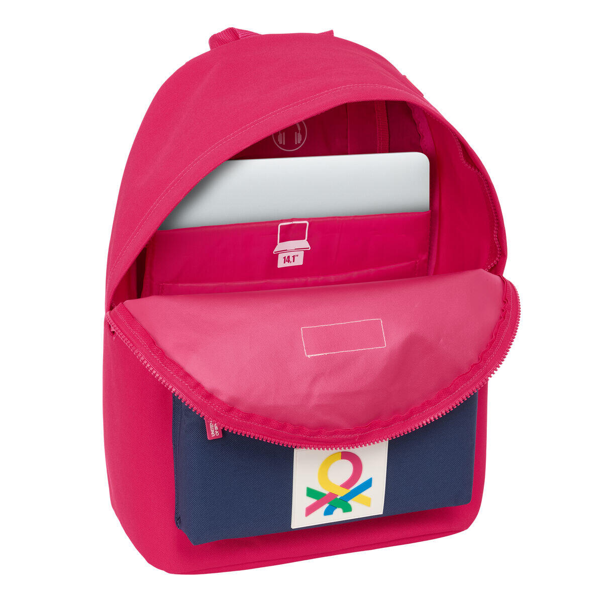 Sacoche pour Portable Benetton benetton Cerise 2/4