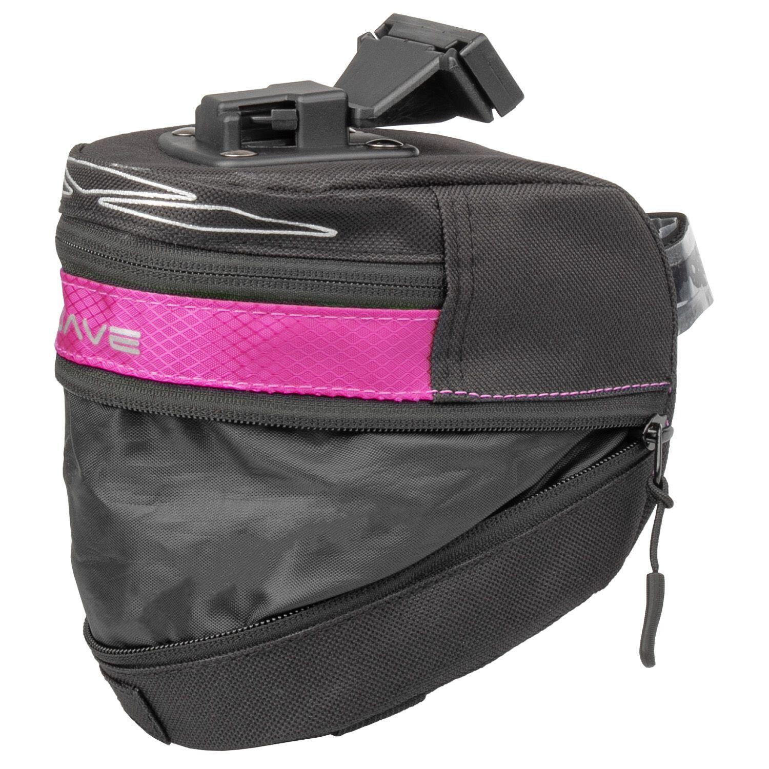 Bolsa de sillín Tilburg L M-WAVE rosa 2/3