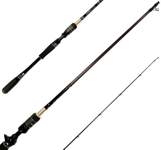 Canne da pesca con esca GHOST ELITE CASTING F4 70 M - 2pc