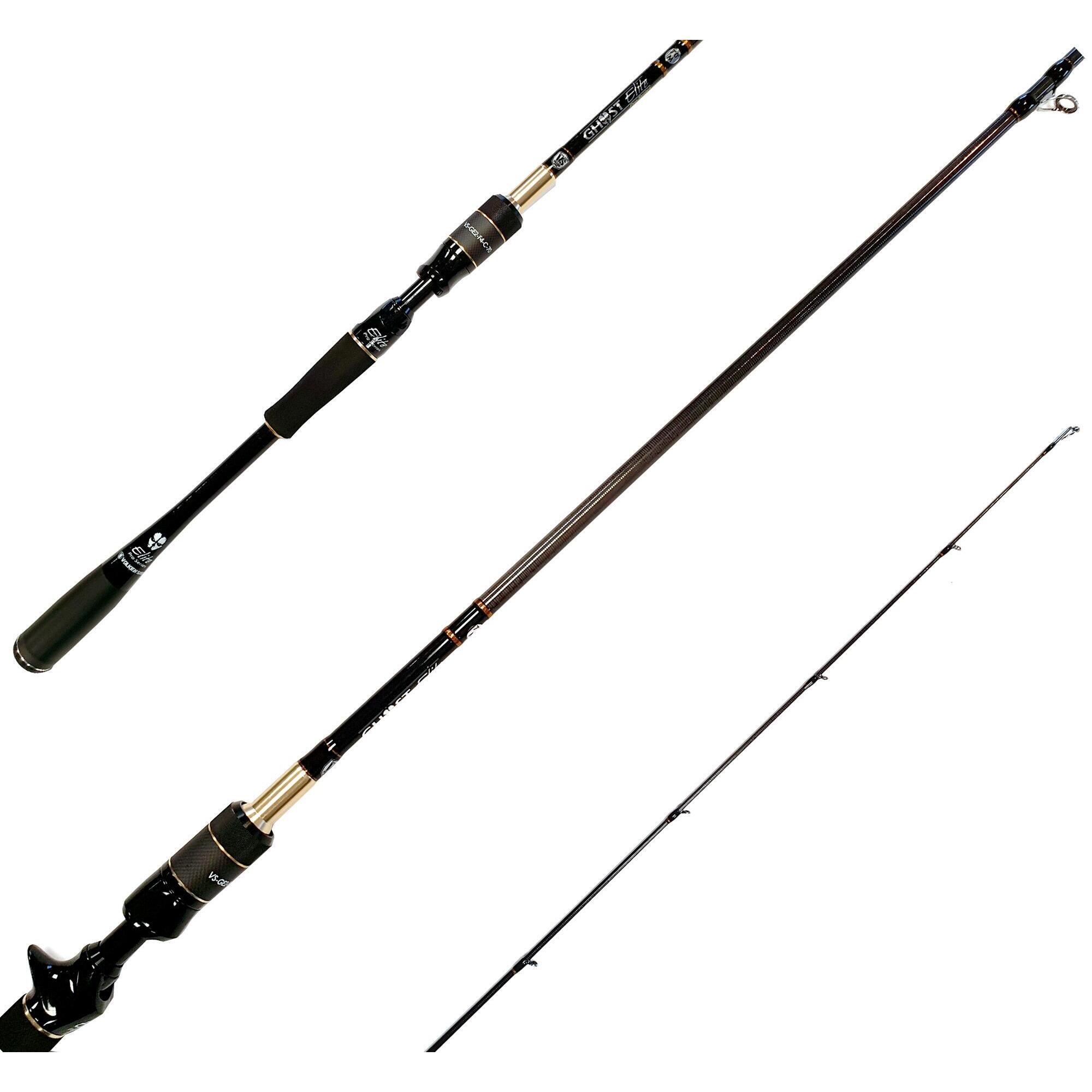 Volkien Soul - Cannes Peche Aux Leurres Ghost Elite Casting F4 70 M - 2pc - Canne - Jaune|noir - Decathlon