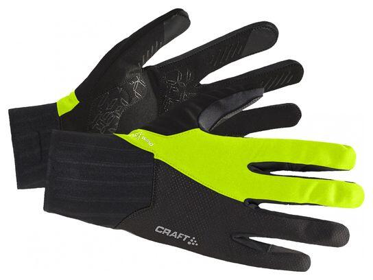 CRAFT Craft All Weather Handschuh Gelb Schwarz Unisex