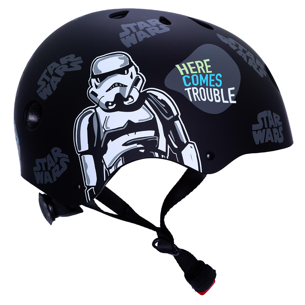 Fietshelm kind Jongens Star Wars Zwart 54-58 cm Fiets Kinderhelm Disney 2/5