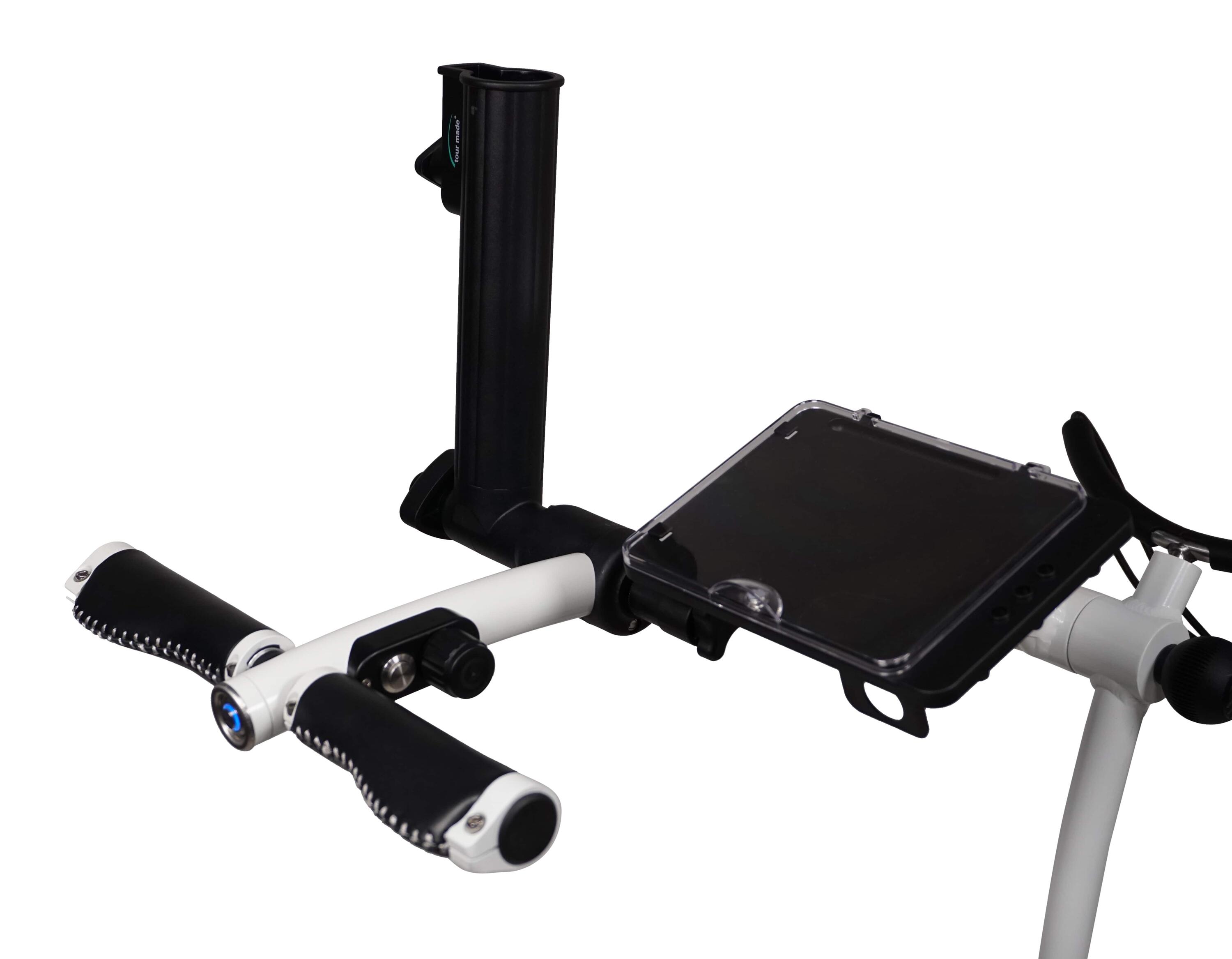 Tour Made RT-670S elektrische golftrolley frame zilver 3/7