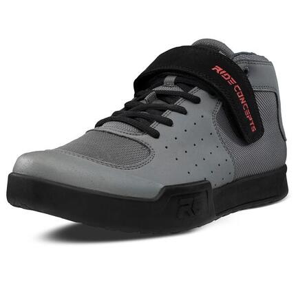 Zapatillas MTB Hombre Wildcat - Gris/Rojo