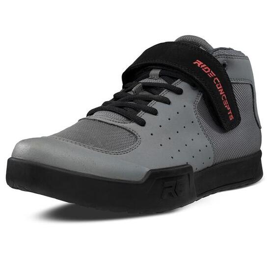 Zapatillas MTB Hombre Wildcat - Gris/Rojo