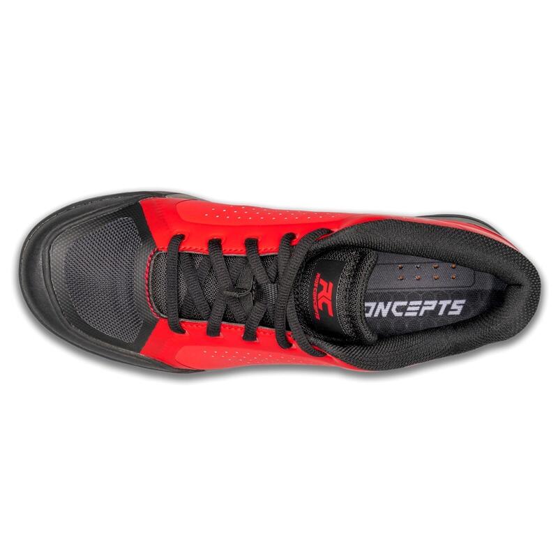 Chaussures Powerline MTB pour hommes - Noir/Rouge