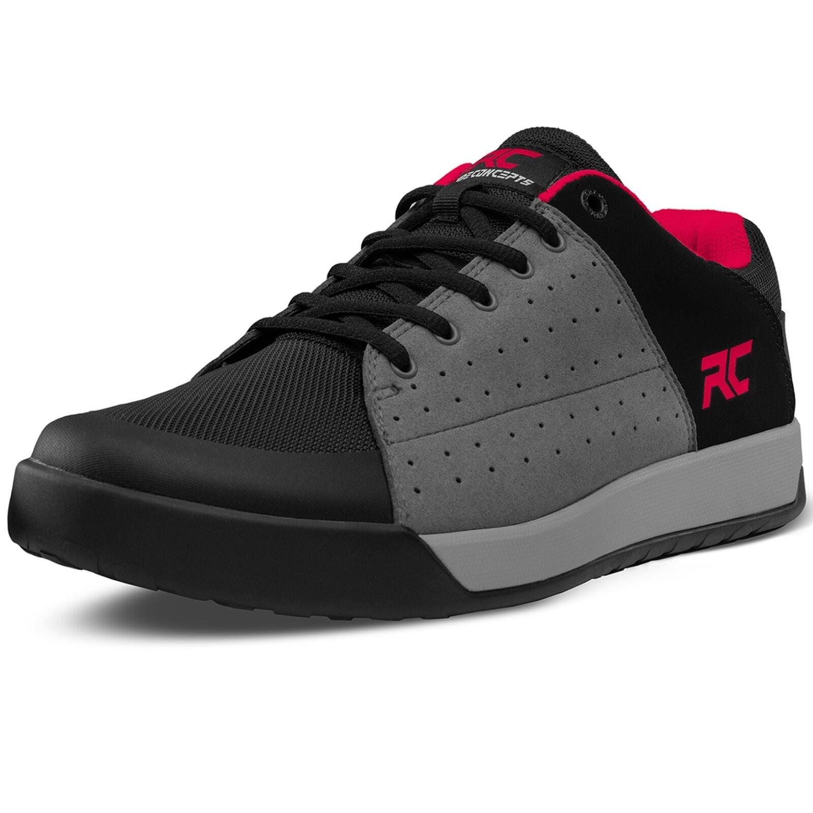 RIDE CONCEPTS Zapatillas MTB Livewire Hombre - Gris/Rojo