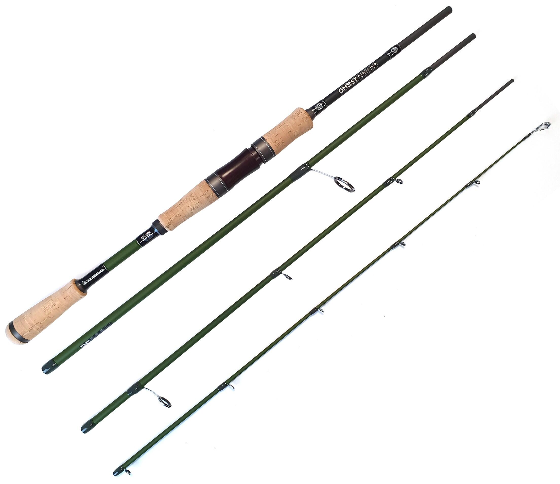 Cañas de pescar con señuelos GHOST NATURA Stream Packer 611 ML 1/6