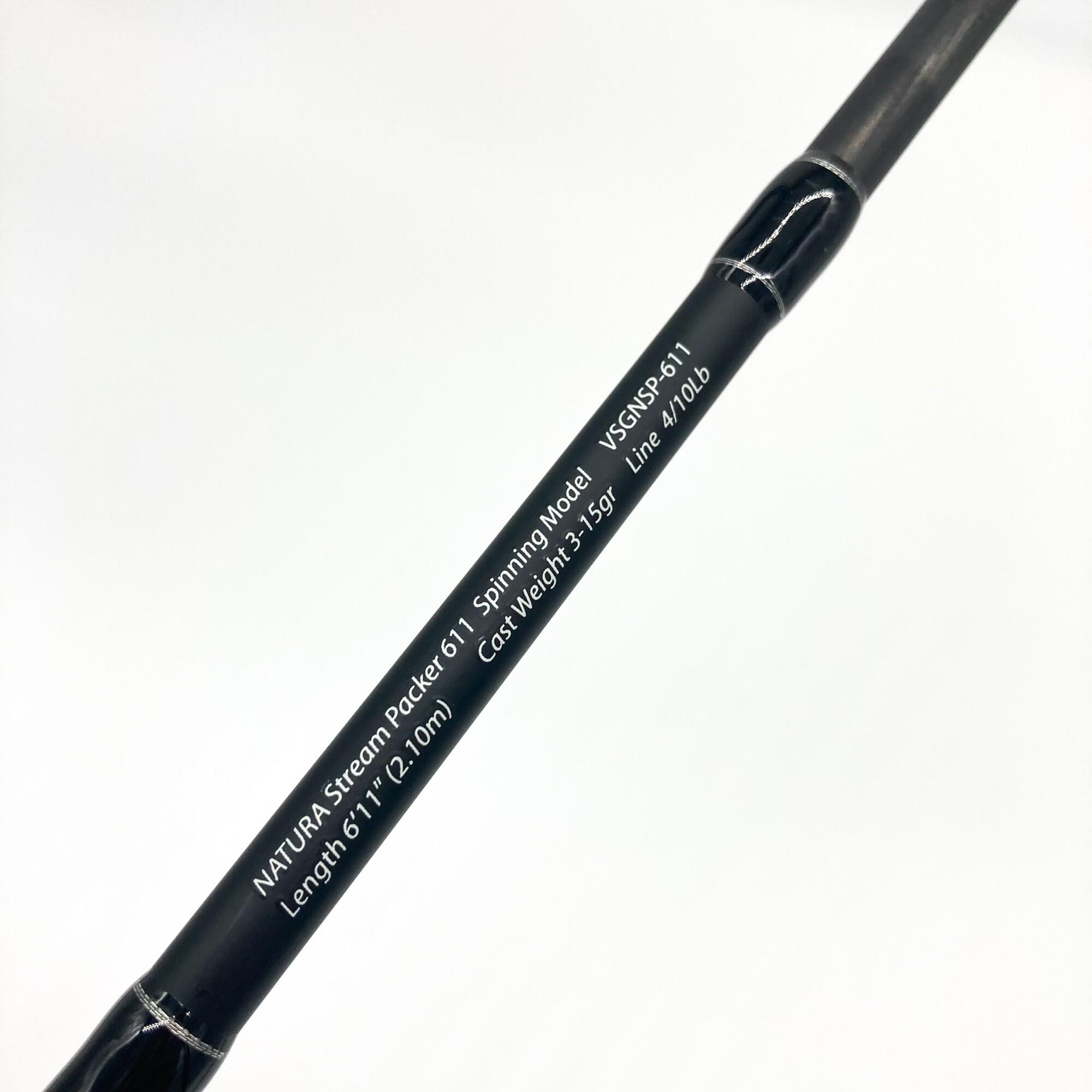 Cañas de pescar con señuelos GHOST NATURA Stream Packer 611 ML 2/6