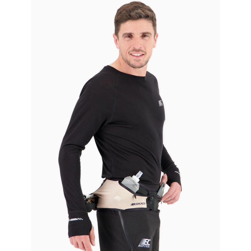 Ceinture hydratation trail running mixte - BODYCROSS  belt ultra 250ml