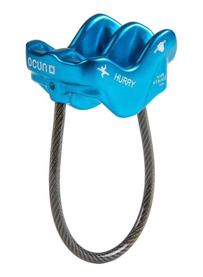 Zestaw do asekuracji Belay Set Eagle Triple Hurry - anthracite/blue