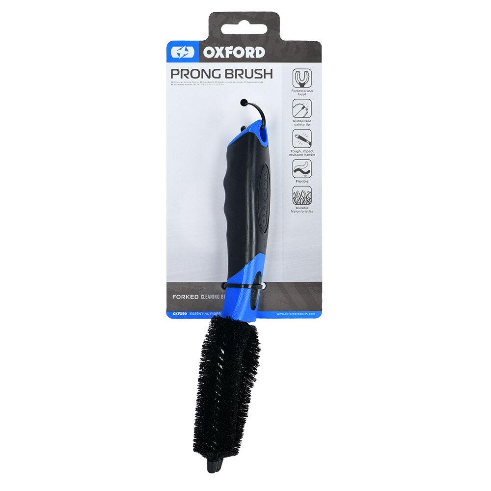 Brosse de lavage OXFORD Prong U double tête bleu/noir 2/2
