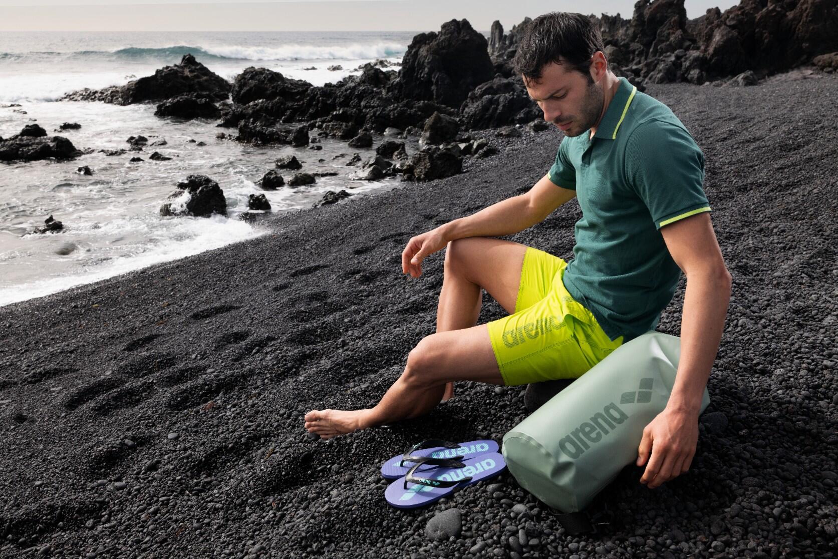 Shorts de praia Arena Logotype Beach Boxer 7/7