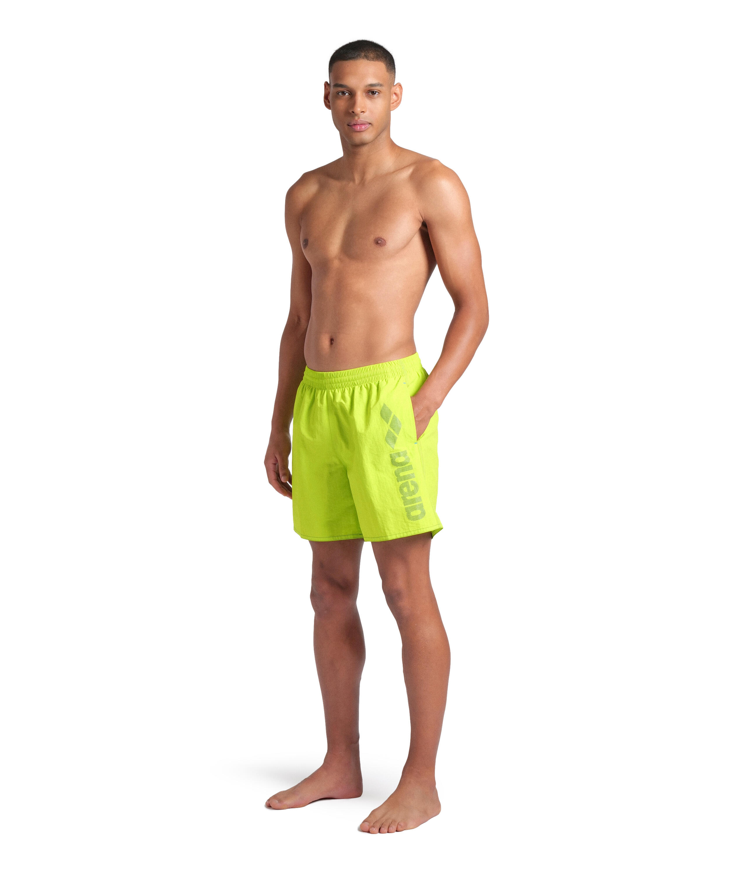 Shorts de praia Arena Logotype Beach Boxer 3/7