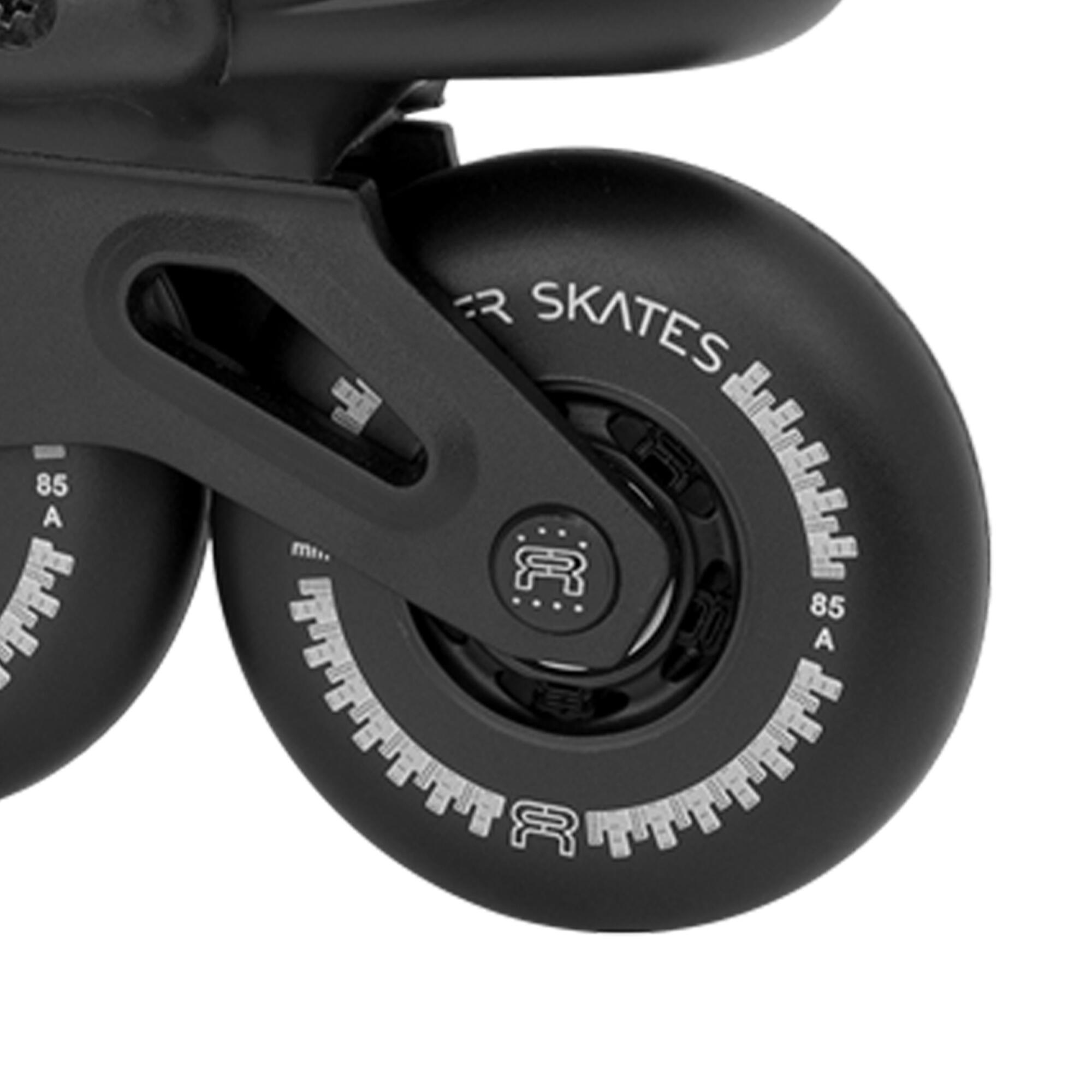FR 3 80 X3R - Unisex In-Line FreeStyle, City Skating & FreeRide Skates – Black 7/7