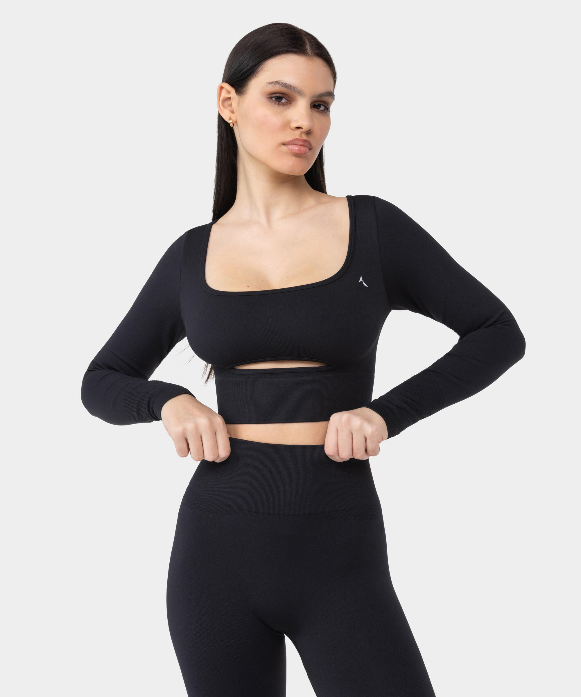 Top a maniche lunghe senza cuciture donna Carpatree Dopamine Buzz 4/6