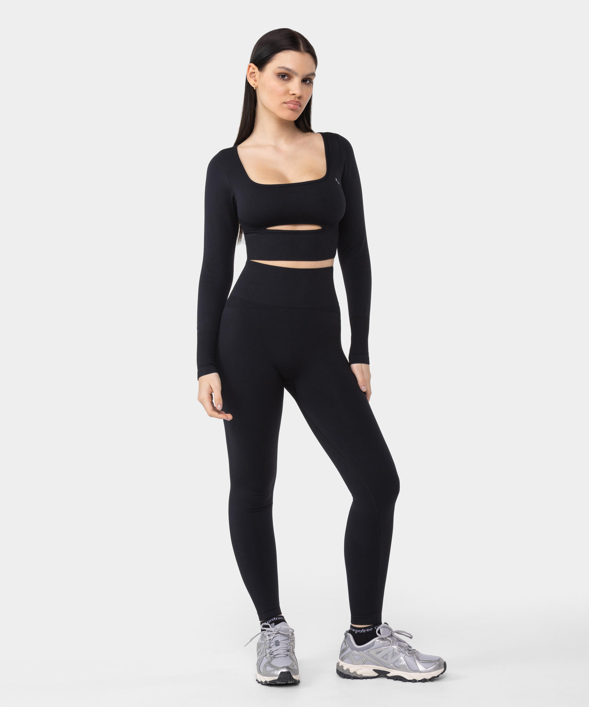 Top a maniche lunghe senza cuciture donna Carpatree Dopamine Buzz 5/6