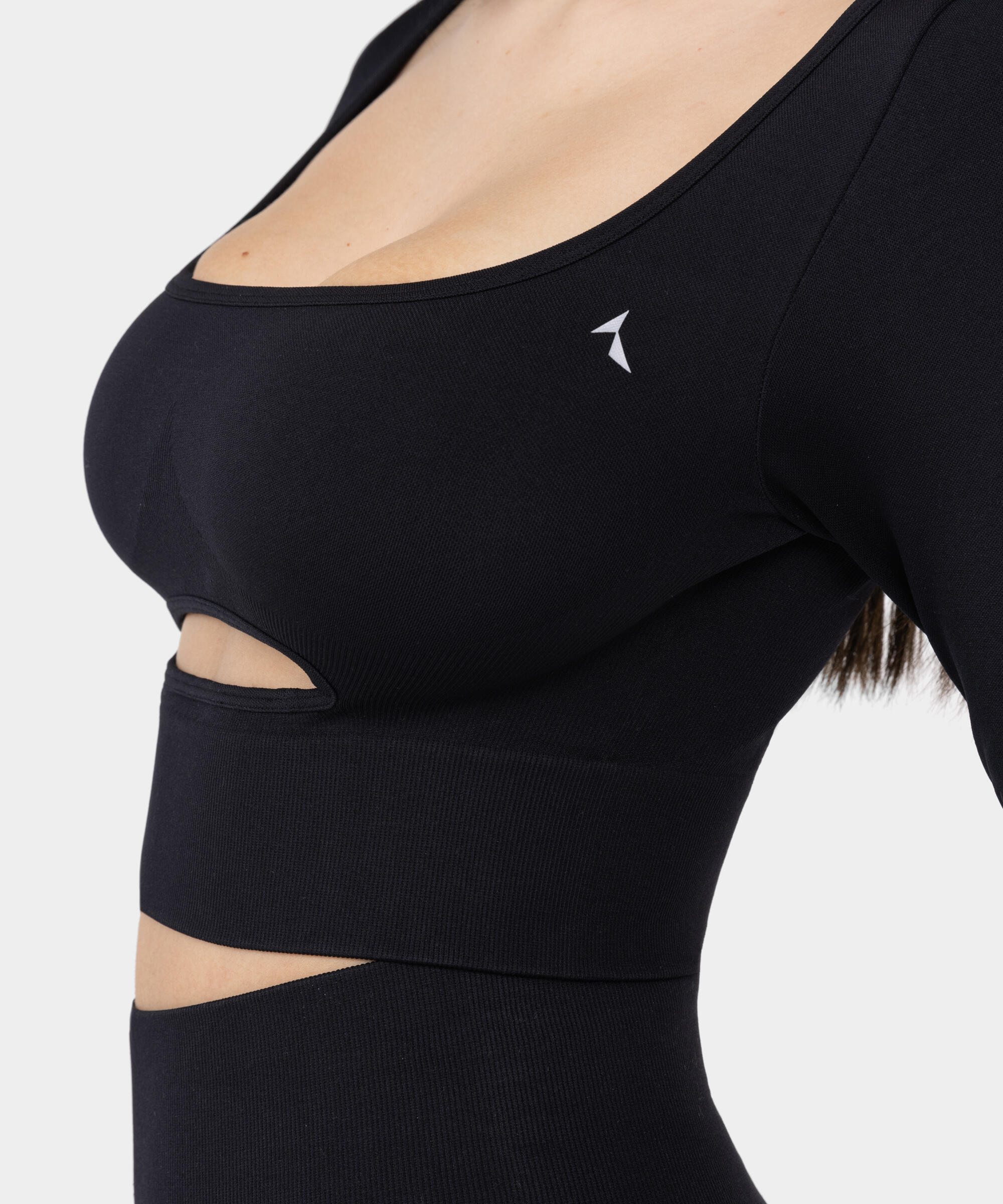 Longsleeve bezszwowy dla kobiet na siłownię Carpatree Dopamine Buzz