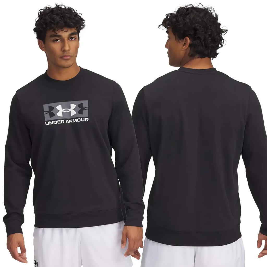 Mens Rival Fleece Sweatshirt (Black)