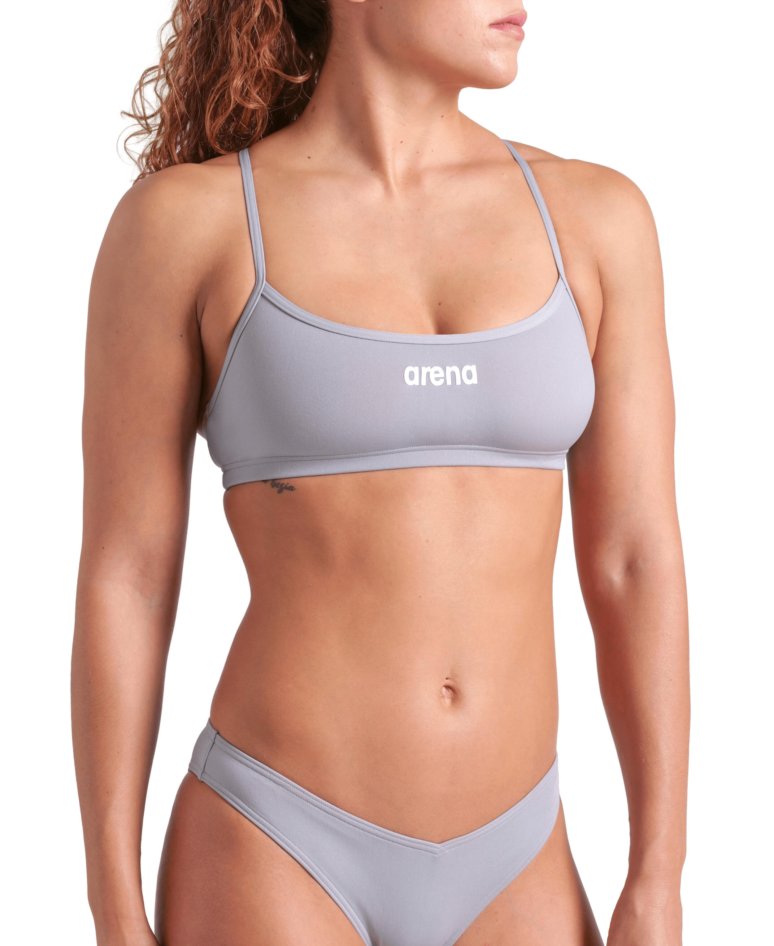Badeanzug für Damen Arena Bikini Bandeau Solid 4/5