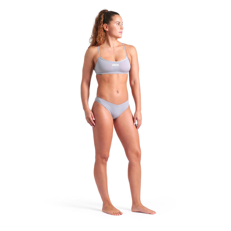 Strój Kąpielowy Bikini Bandeau Solid dwucześciowy