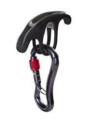 Assureur Ocún Bow + mousqueton Condor HMS, vis noir, 153 g, 8,5–11 mm