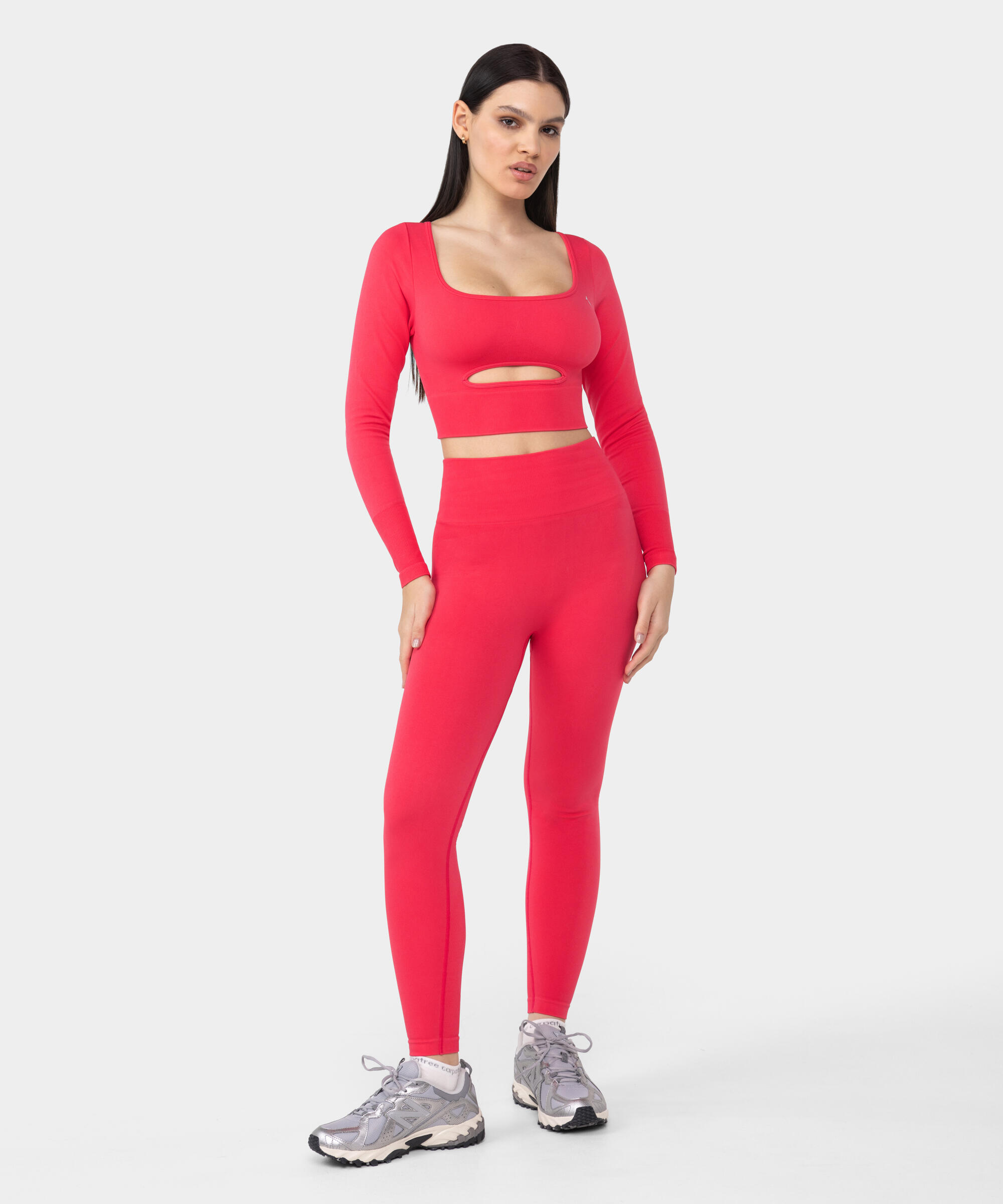 Legginsy bezszwowe dla kobiet na siłownię Carpatree Dopamine Buzz 5/6
