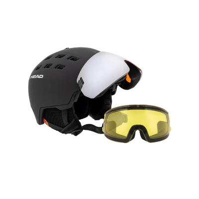 Kask narciarski męski z szybą HEAD RADAR 5K + dodatkowa szyba w zestawie