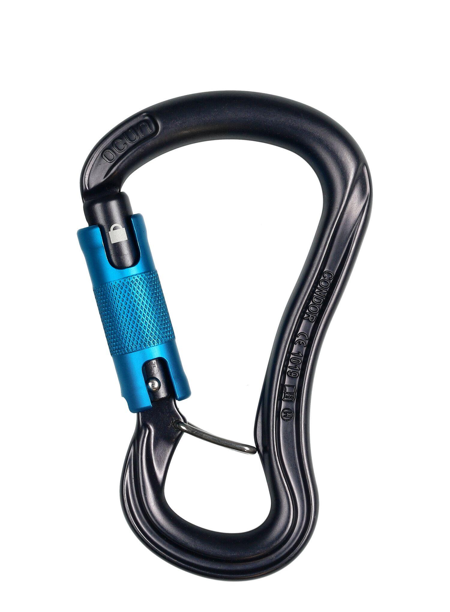 Mosquetón de escalada triple y bow Ocun Condor 3/7