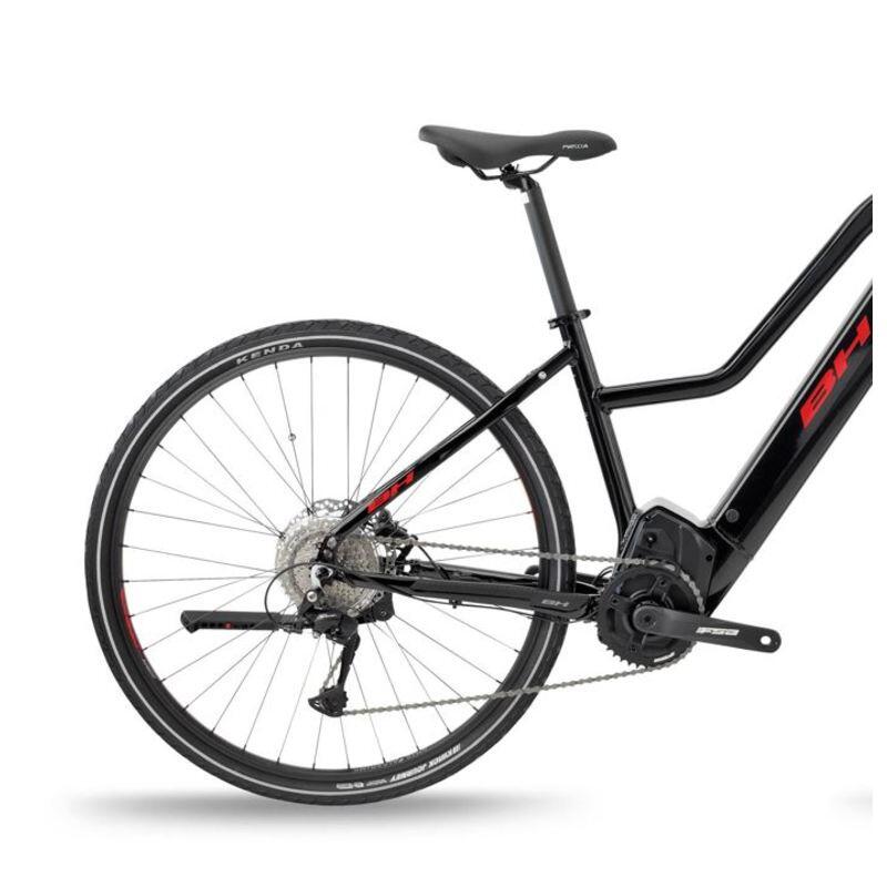 Bicicleta Electrica Urbana Bh Atoms Jet Pro Negro-Rojo 3/3