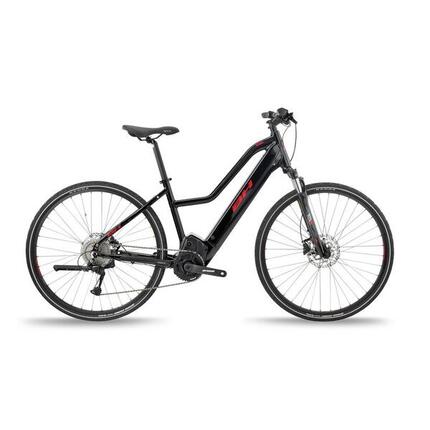 Bicicleta Electrica Urbana Bh Atoms Jet Pro Negro-Rojo