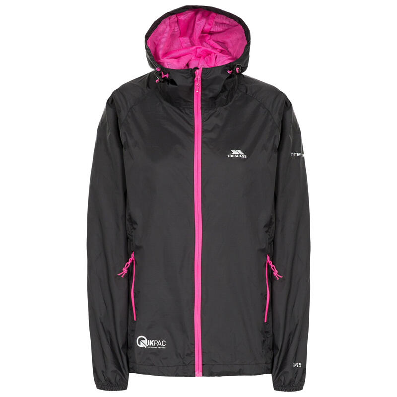 Veste Imperméable QIKPAC Femme (Noir)