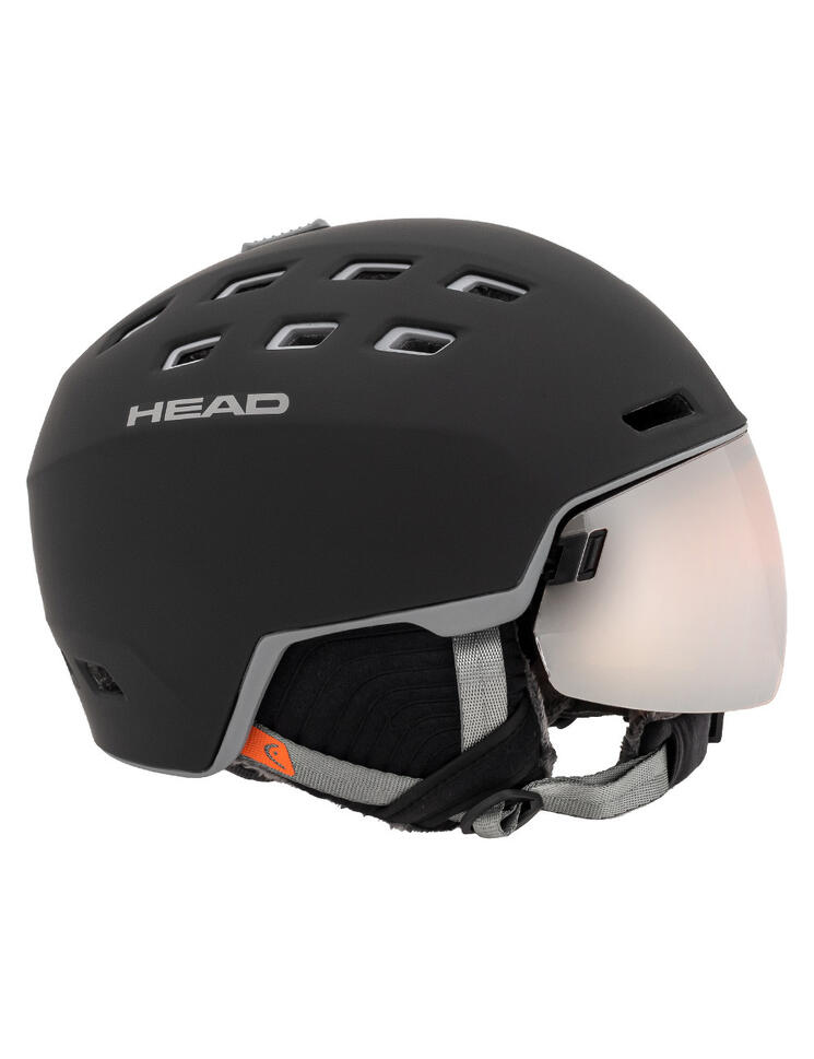 Kask narciarski damski z wbudowaną szybą HEAD RACHEL black