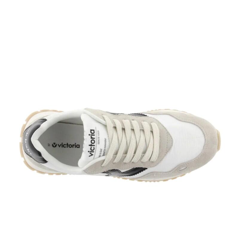 Zapatillas Mujer Victoria Viento Nylon & Serraje Negro 3/5
