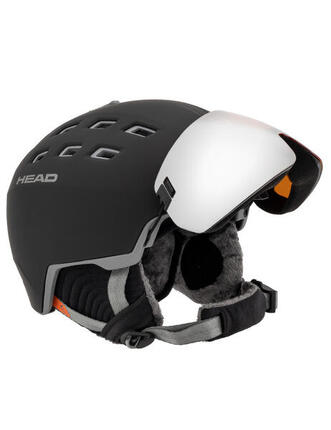Kask narciarski damski z wbudowaną szybą HEAD RACHEL black