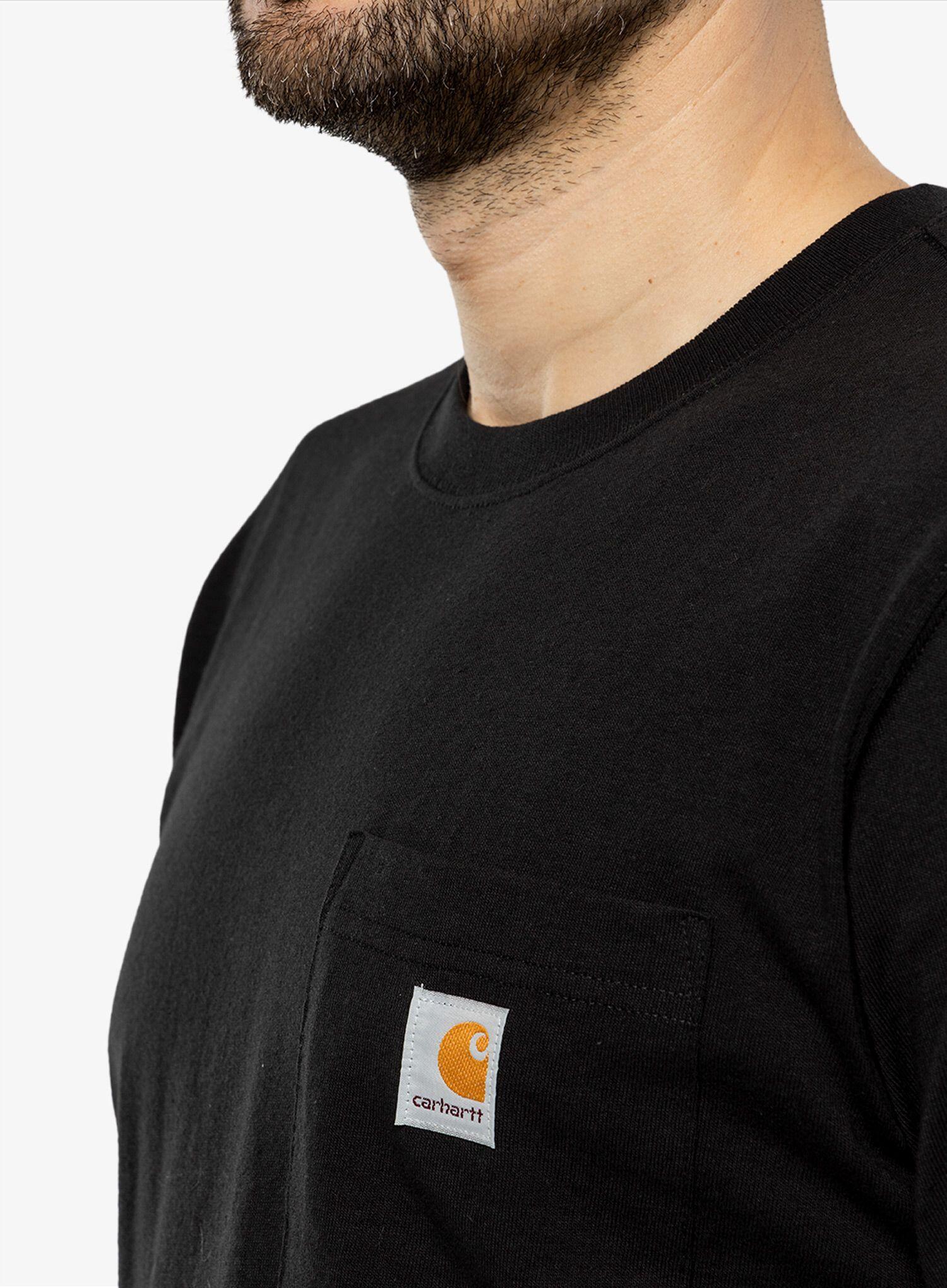 Koszulka sportowa męska T-shirt Carhartt Heavyweight Pocket K87 4/4