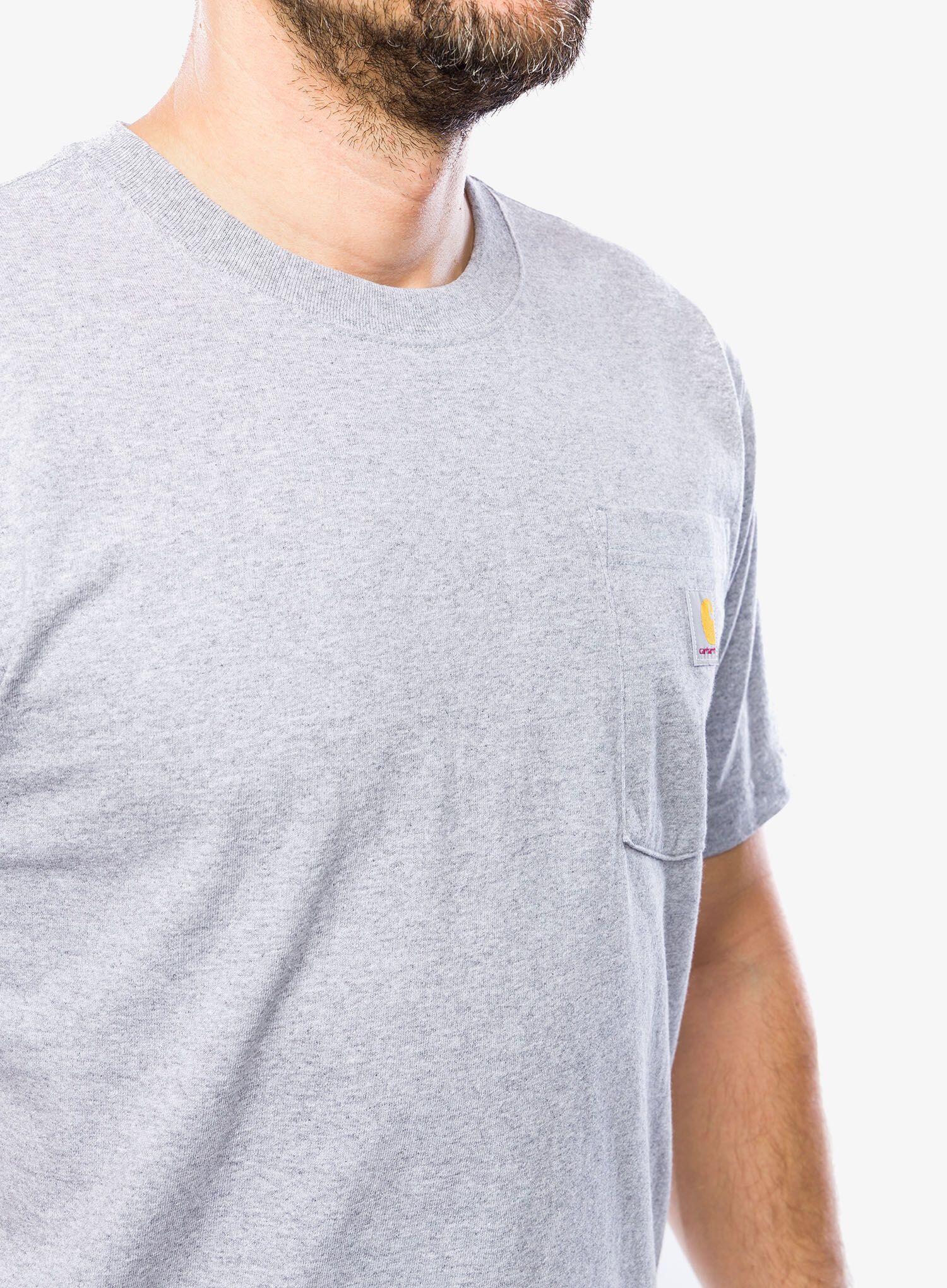 Koszulka sportowa męska T-shirt Carhartt Heavyweight Pocket K87 5/5