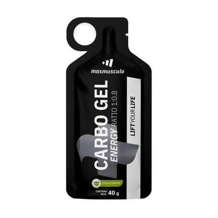 Carbo Gel Energy (mit Koffein) - 40 g Citrus MASmusculo
