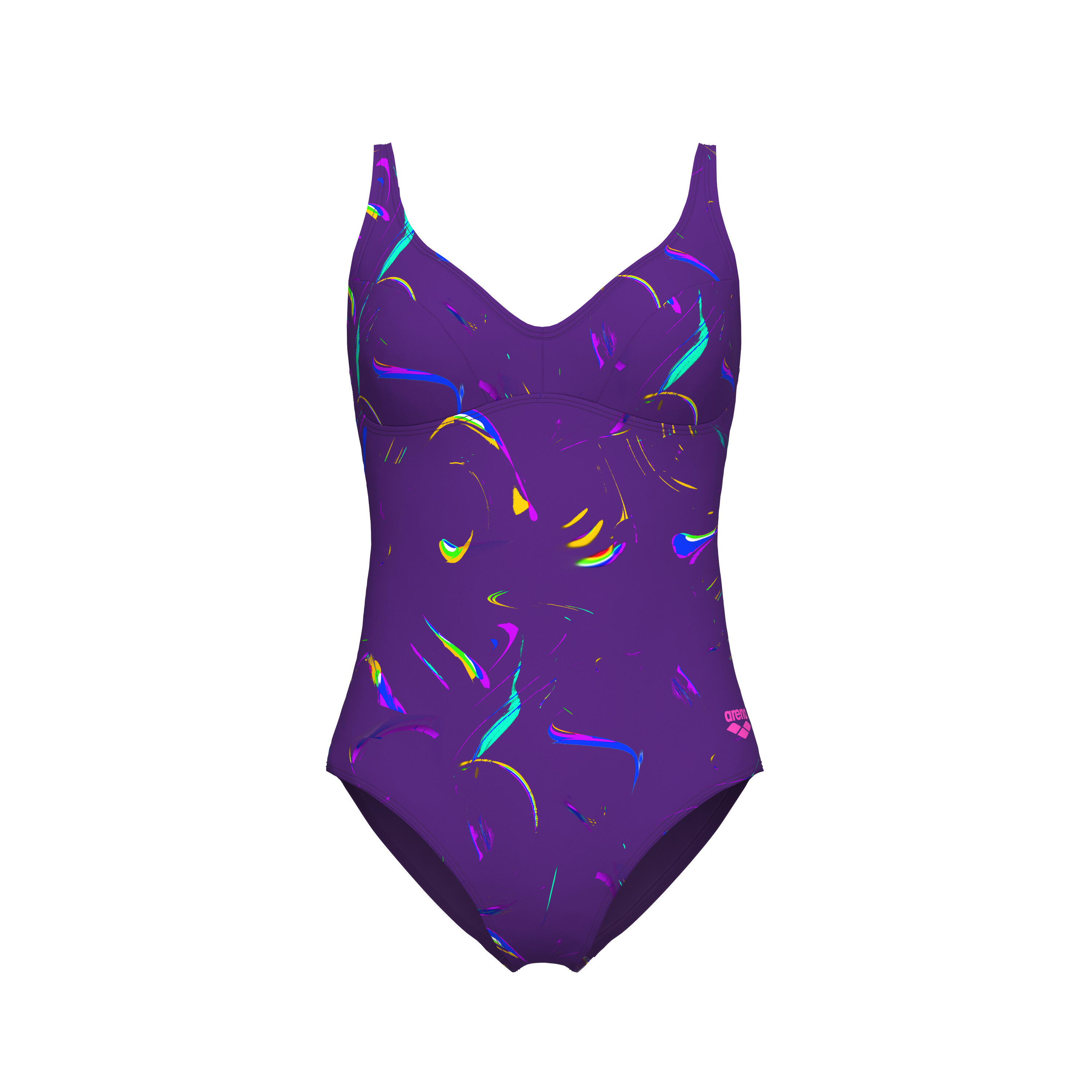 Maiô de uma peça Arena Abyss Swimsuit U Back 2/7