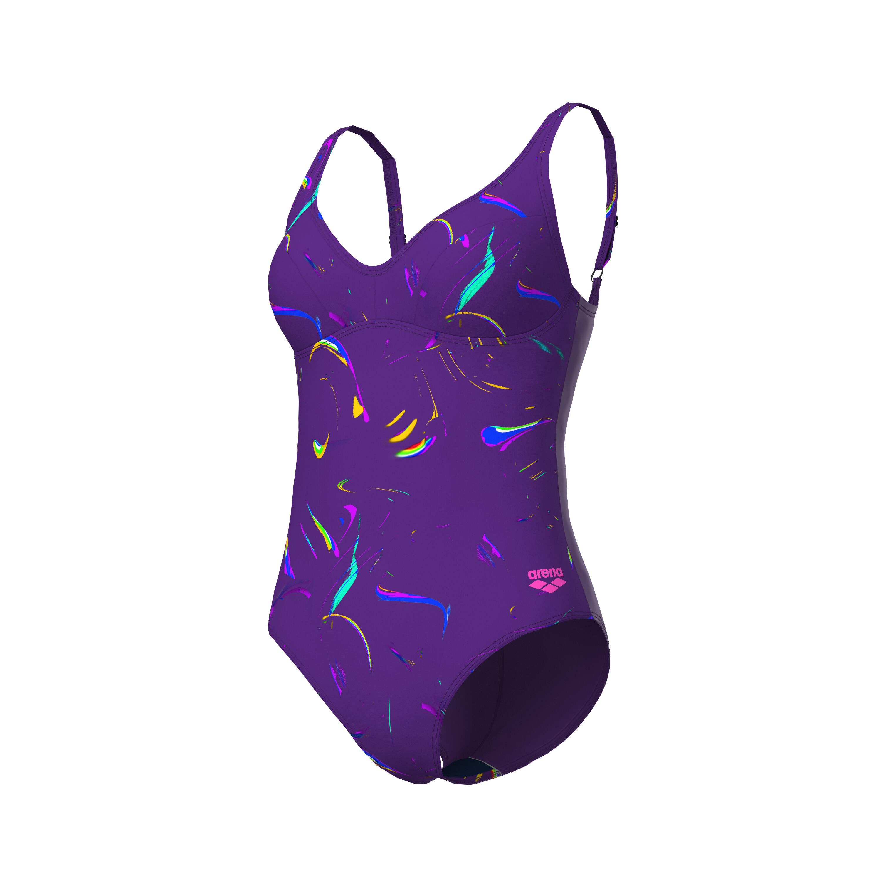 Maiô de uma peça Arena Abyss Swimsuit U Back 4/7