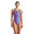 Costum de baie damă dintr-o singură piesă Arena Racing Stripe Xcriss Cross